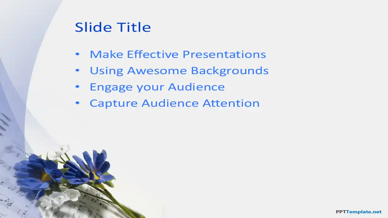 Free Music PPT Template
