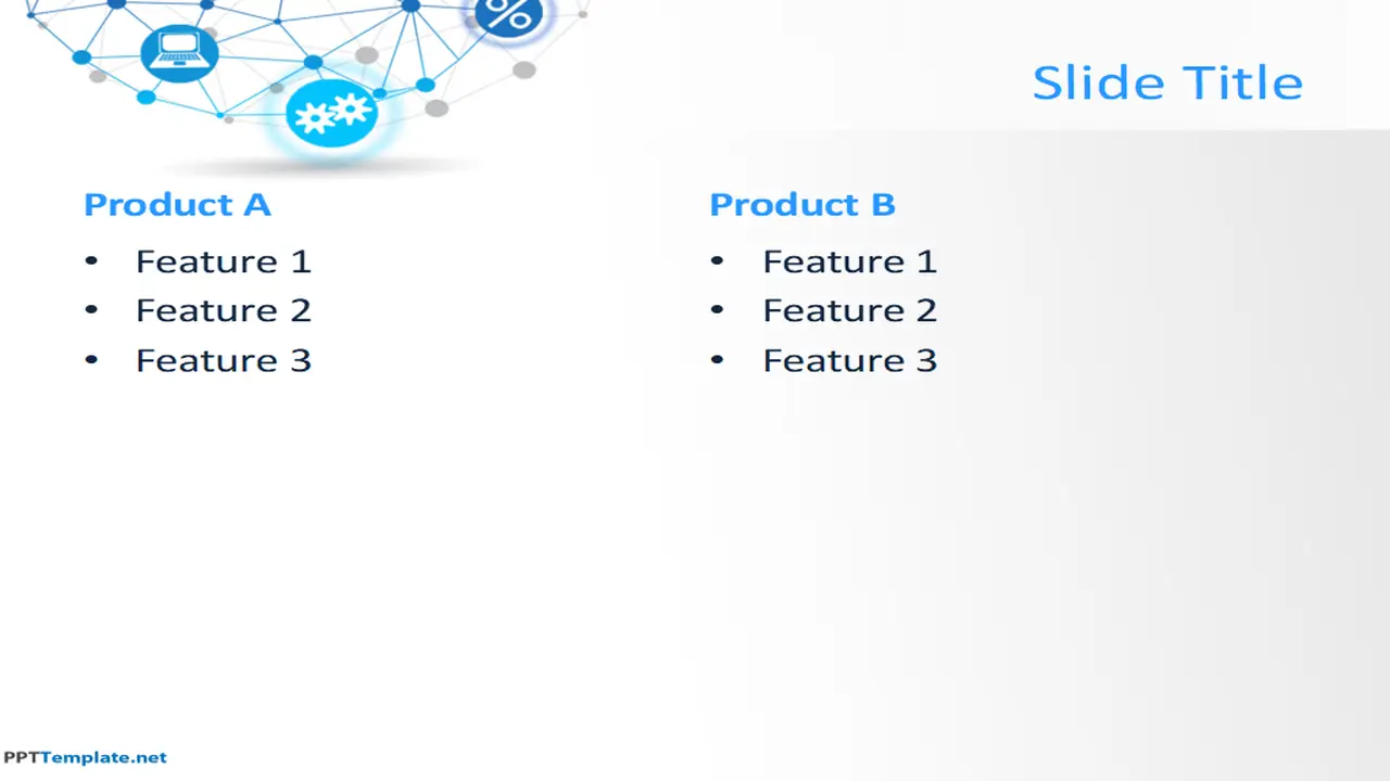 Free Global Network PPT Template