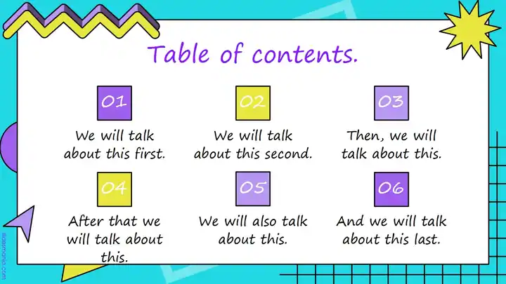 90’s Vibes free creative Powerpoint & Canva template and Google Slides theme.