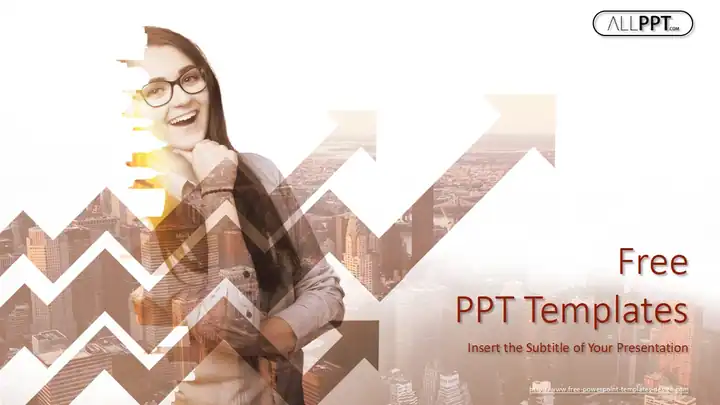Abstract City Arrows PowerPoint Templates