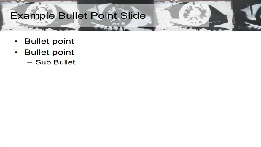 Abstract Eye Template