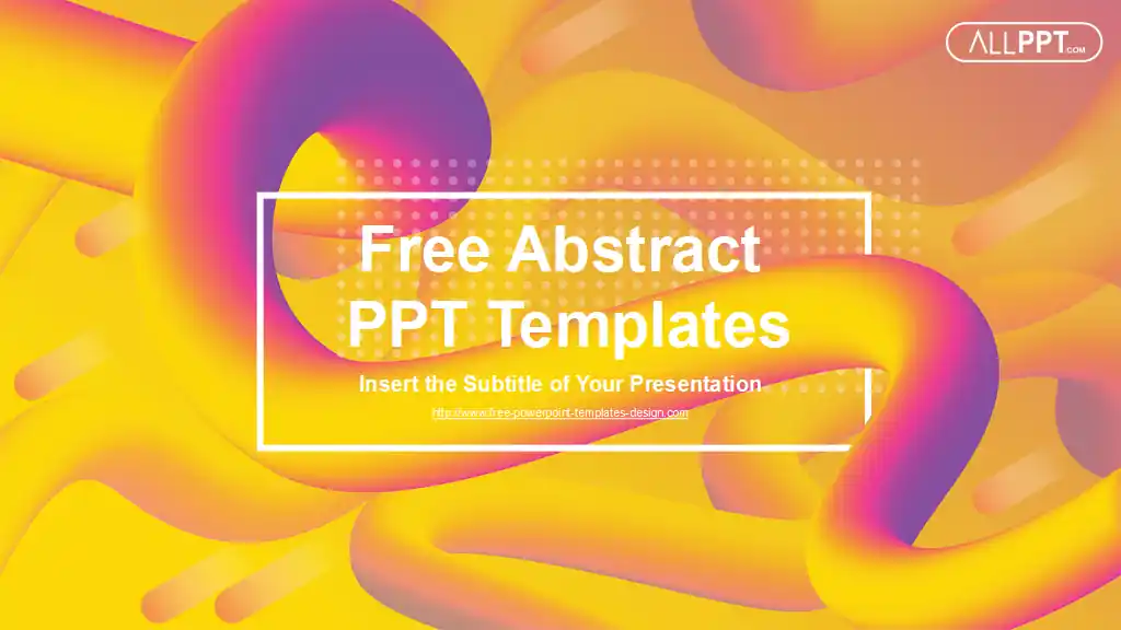Abstract Gradients Waves PowerPoint Templates