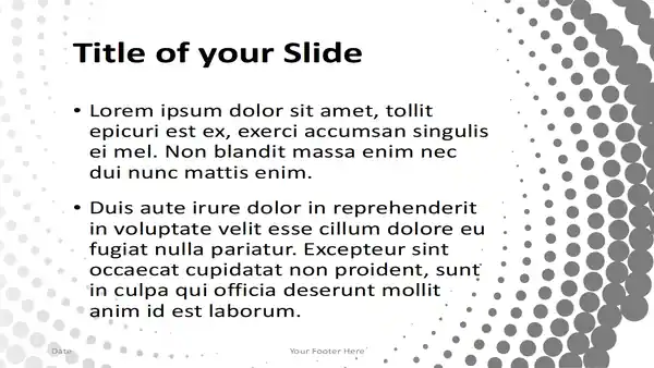 Abstract Swirl Template for PowerPoint and Google Slides