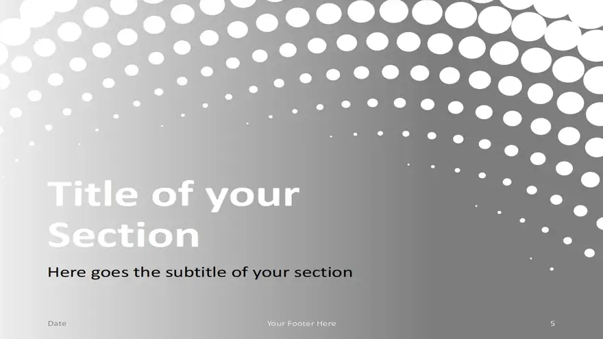 Abstract Swirl Template for PowerPoint and Google Slides