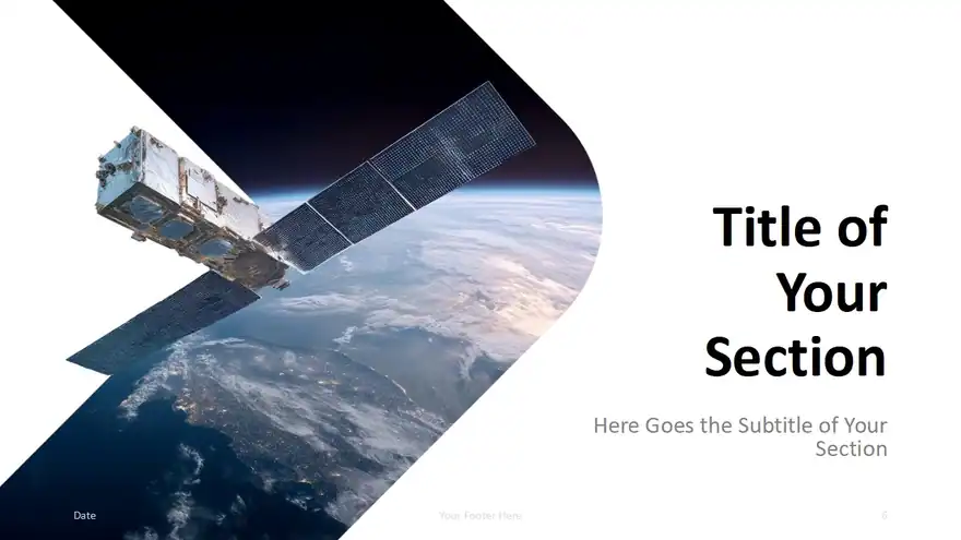 Aerospace Horizon Template