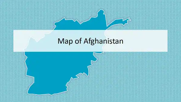 Afghanistan Map PowerPoint Template