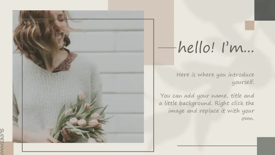 Agnes, elegant botanical theme.