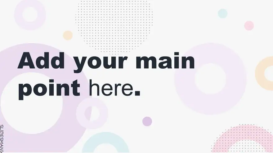 Alegria Free lively template for Google Slides or PowerPoint presentations
