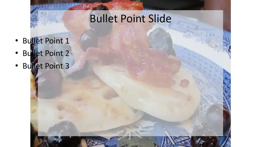 American Pancake PowerPoint Template