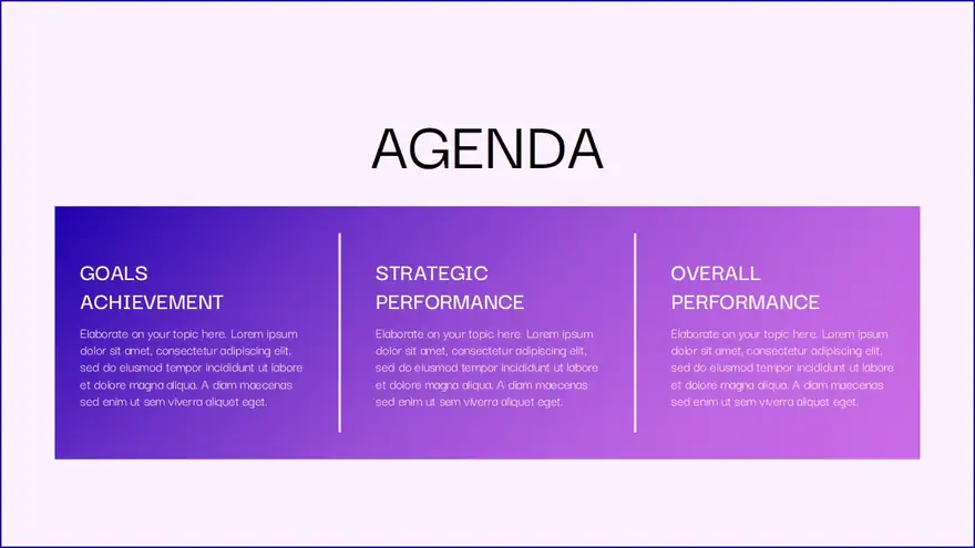 Annual Company Review Slides
