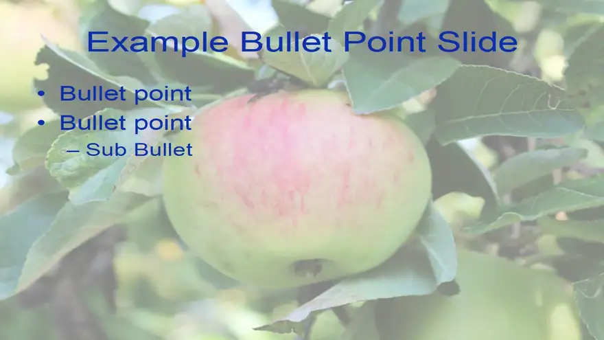 Apple PowerPoint Template