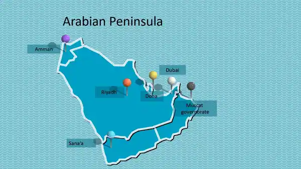 Arabian Peninsula PowerPoint Template