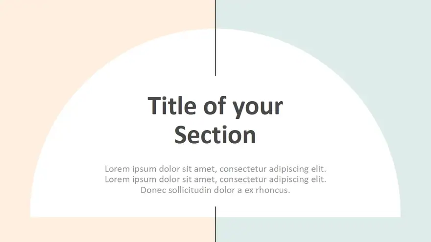 Arch Template for PowerPoint and Google Slides