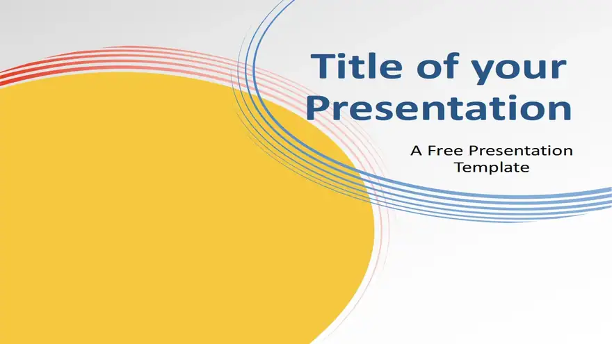 Arcs Template for PowerPoint and Google Slides