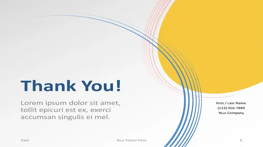 Arcs Template for PowerPoint and Google Slides