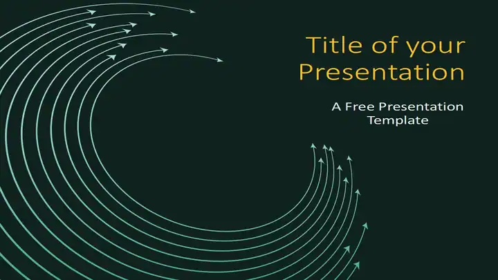 Arrow Rings Template for PowerPoint and Google Slides