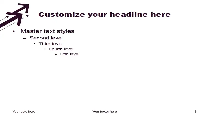 Arrows – Free Template for PowerPoint and Impress