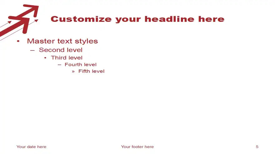 Arrows – Free Template for PowerPoint and Impress