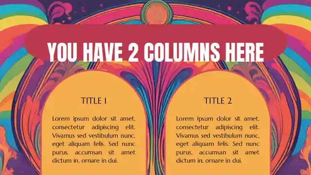 Art Nouveau Style Backgrounds Slides