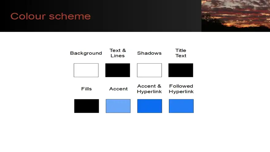 Attractive Sunset Template