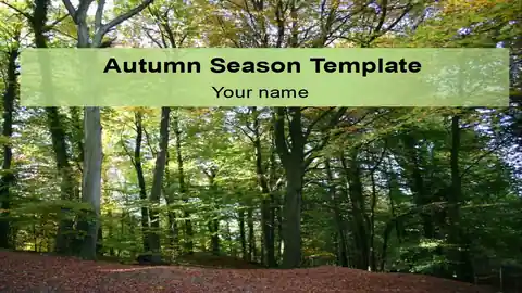 Autumn Season Template