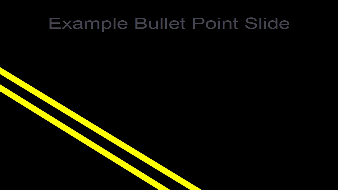 Black Flash Template