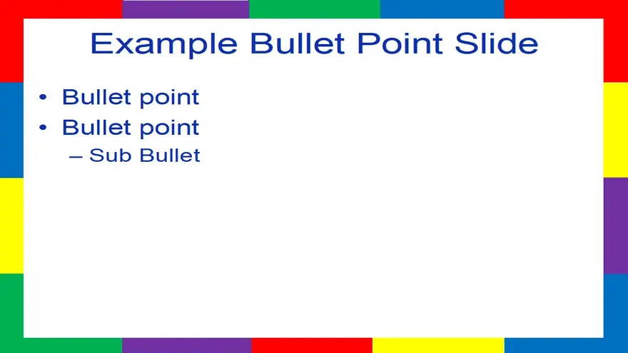Block Colour Template