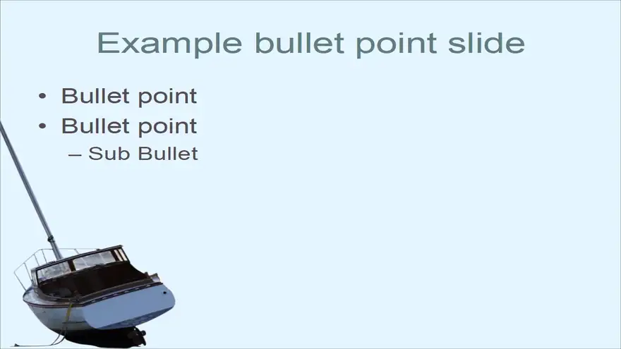 Boat Template