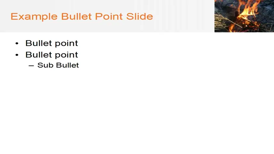 Bonfire PowerPoint Template