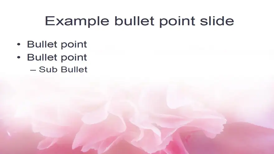 Bright Flower PowerPoint Template