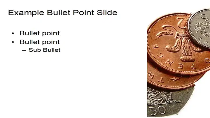 British Money PowerPoint Template