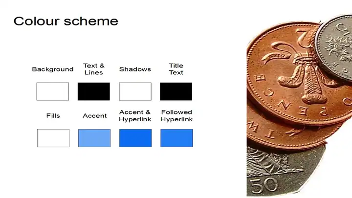 British Money PowerPoint Template