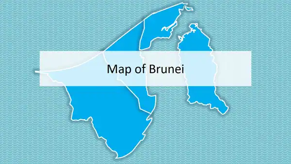 Brunei Map PowerPoint Template