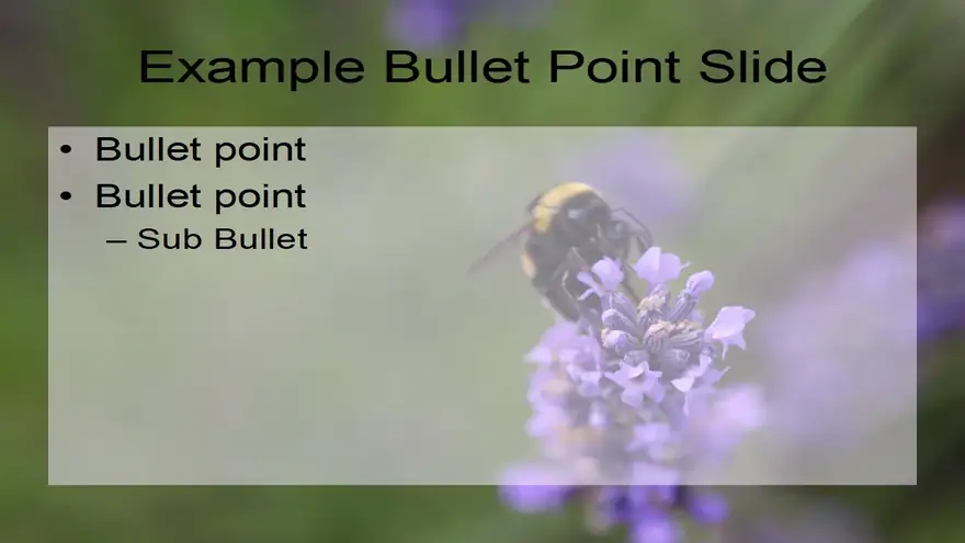 Bumblebee PowerPoint Template