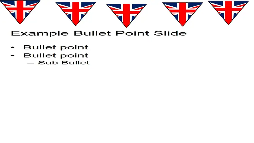 Bunting PowerPoint Template