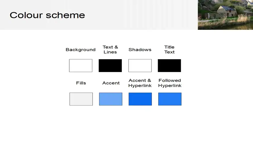 Canal Background PowerPoint Template