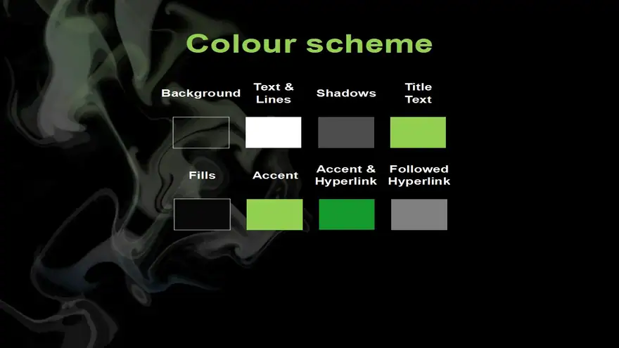 Cannabis Smoke PowerPoint Template