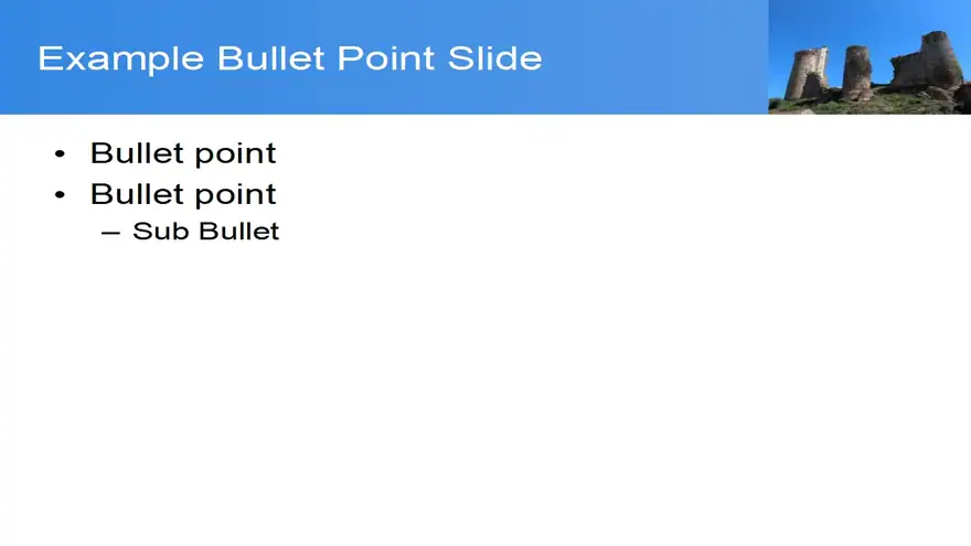 Castle Ruins Template