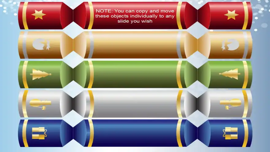Christmas Cracker (Cool) PowerPoint Template