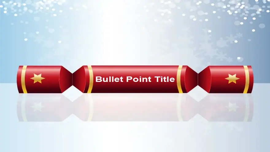 Christmas Cracker (Cool) PowerPoint Template