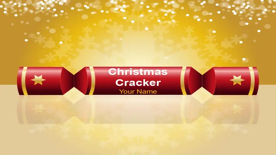 Christmas Cracker (Warm) PowerPoint Template
