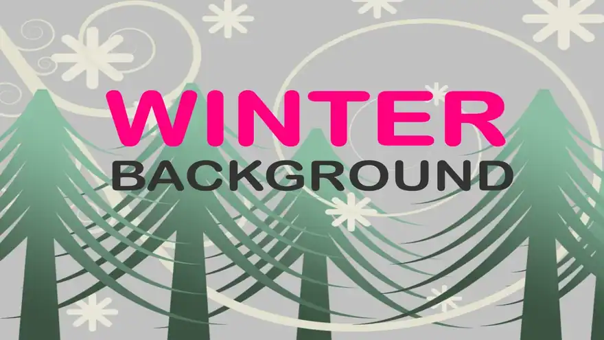 Christmas Forest PowerPoint Template