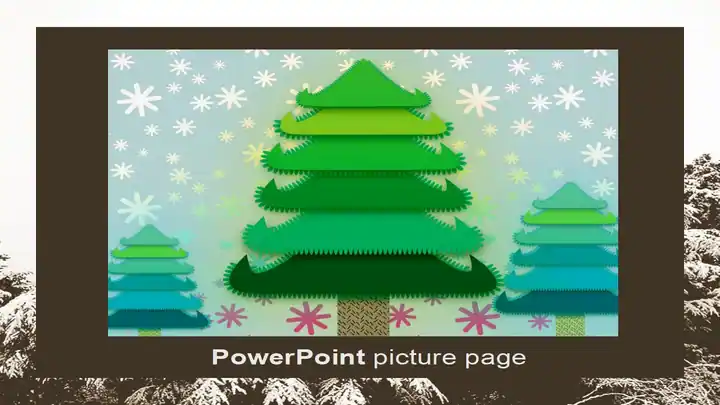 Christmas Scene Template