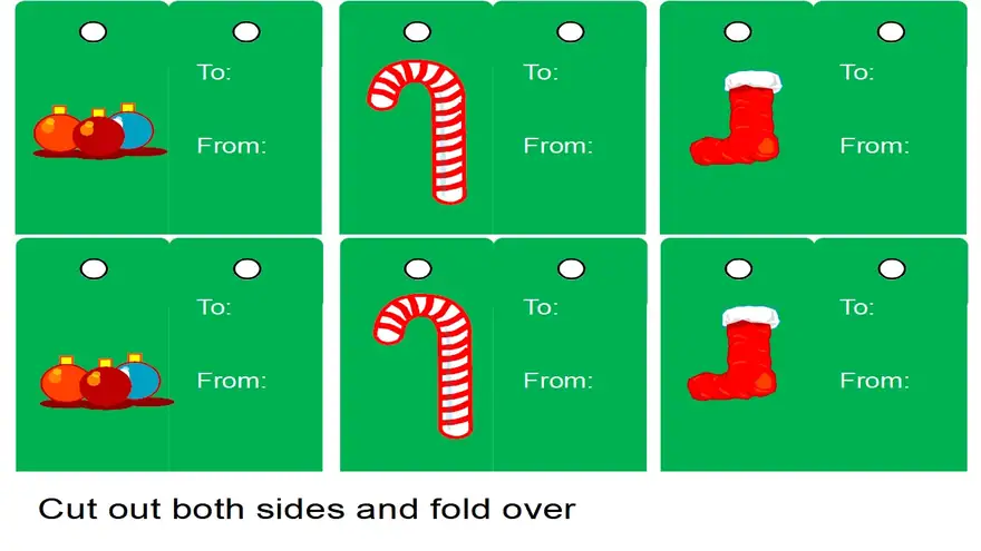 Christmas Tags PowerPoint