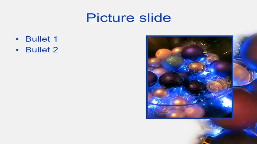 Christmas Tree Baubles Template