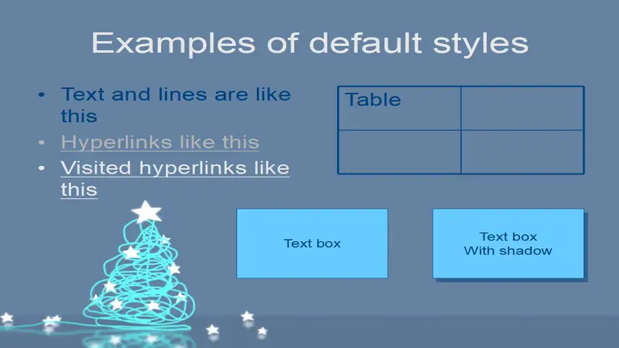 Christmas Tree Template