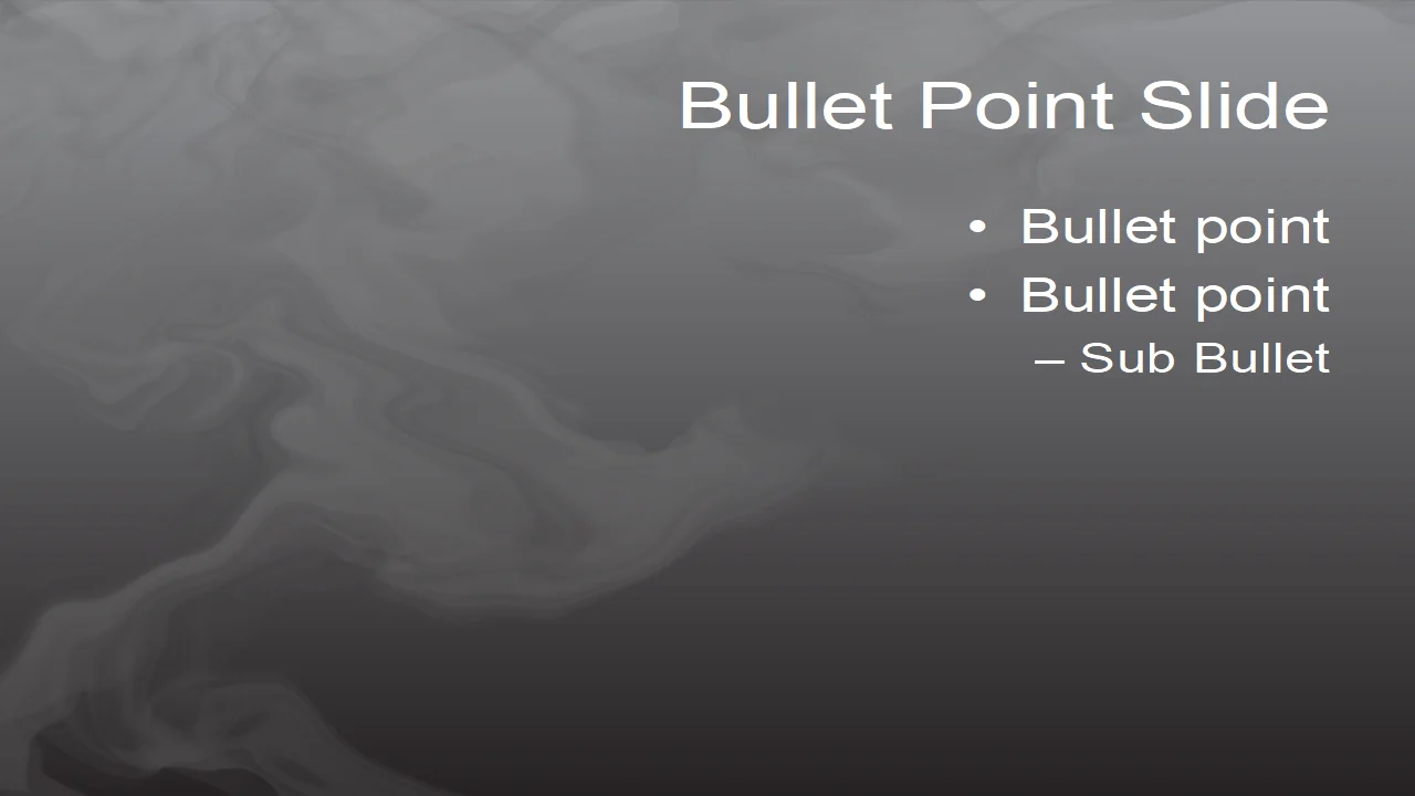 Cigarette Smoke Template