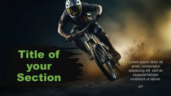 Cinematic Sports Template for PowerPoint and Google Slides