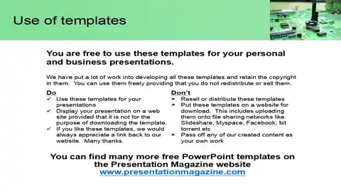 Circuit City PowerPoint Template