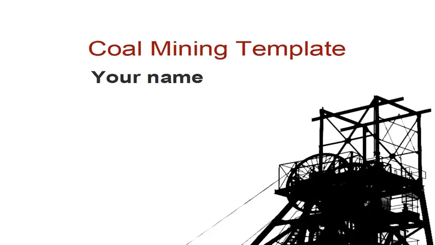 Coal Mining Template